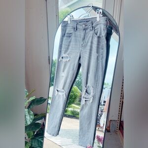 American Eagle Grey Skinny Jeans